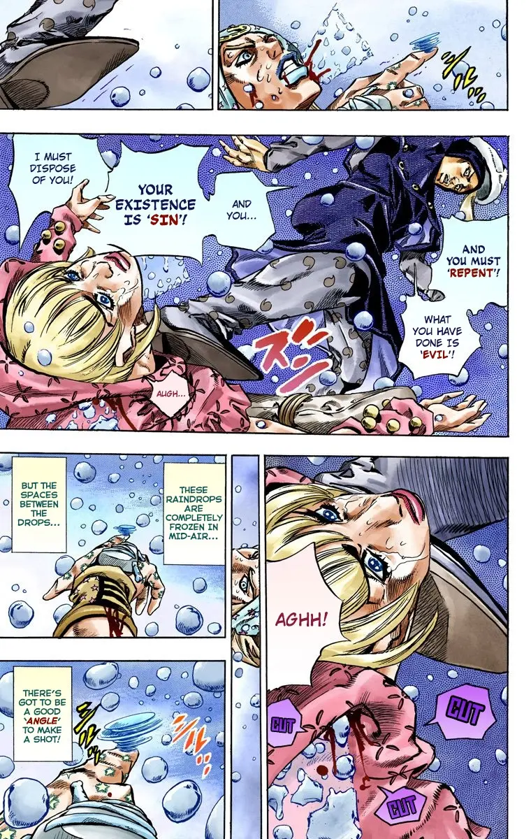 JoJo's Bizarre Adventure Steel Ball Run Colored Manga β Chapter 39 β Page 35