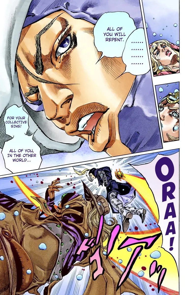 JoJo's Bizarre Adventure Steel Ball Run Colored Manga β Chapter 39 β Page 40