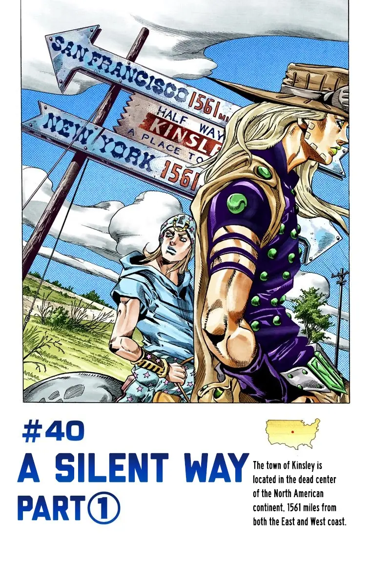 JoJo's Bizarre Adventure Steel Ball Run Colored Manga — Chapter 40 — Page 3