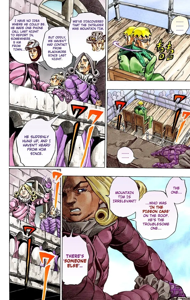 JoJo's Bizarre Adventure Steel Ball Run Colored Manga — Chapter 40 — Page 6