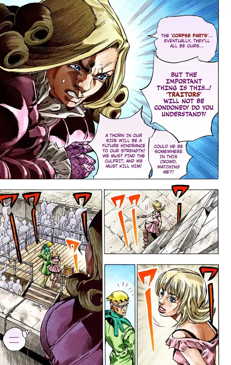 JoJo's Bizarre Adventure Steel Ball Run Colored Manga — Chapter 40 — Page 7