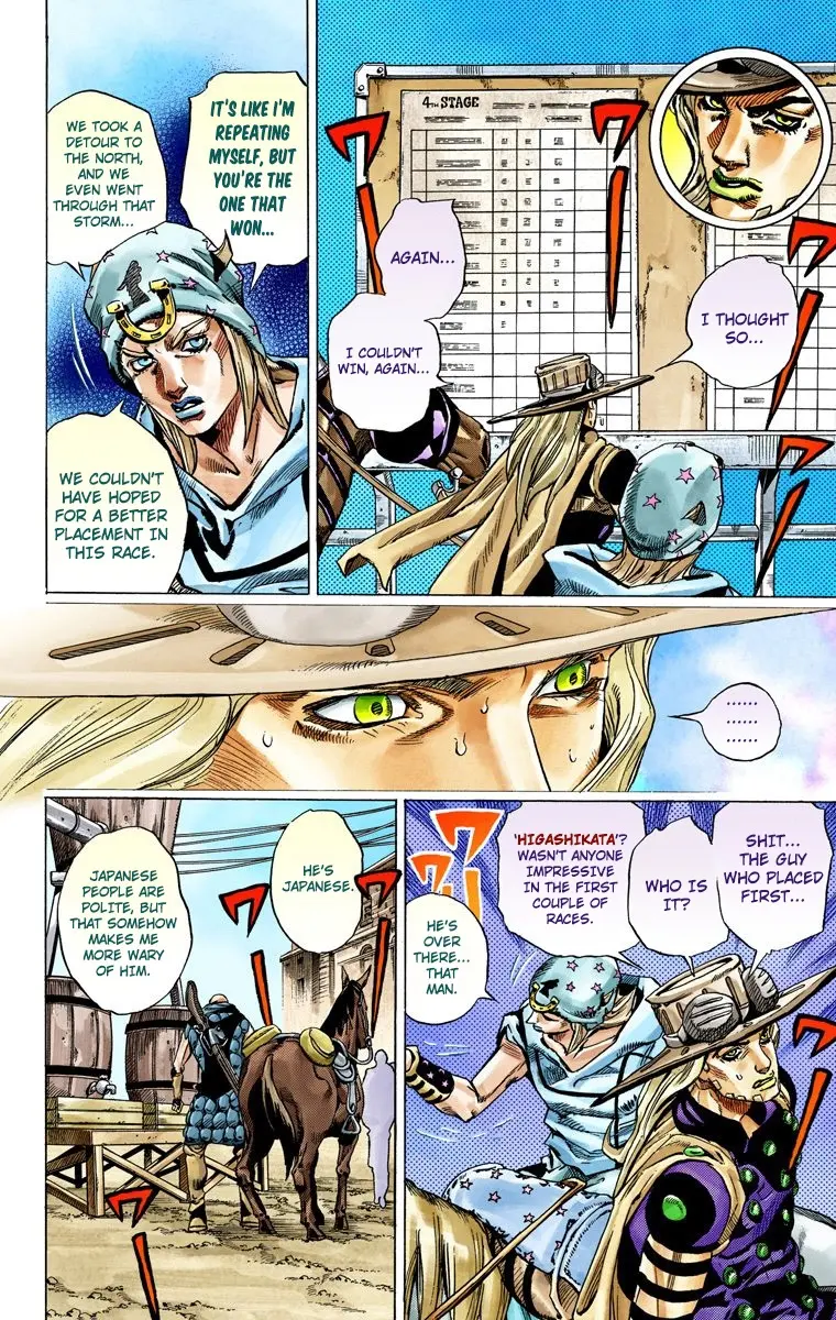 JoJo's Bizarre Adventure Steel Ball Run Colored Manga — Chapter 40 — Page 9