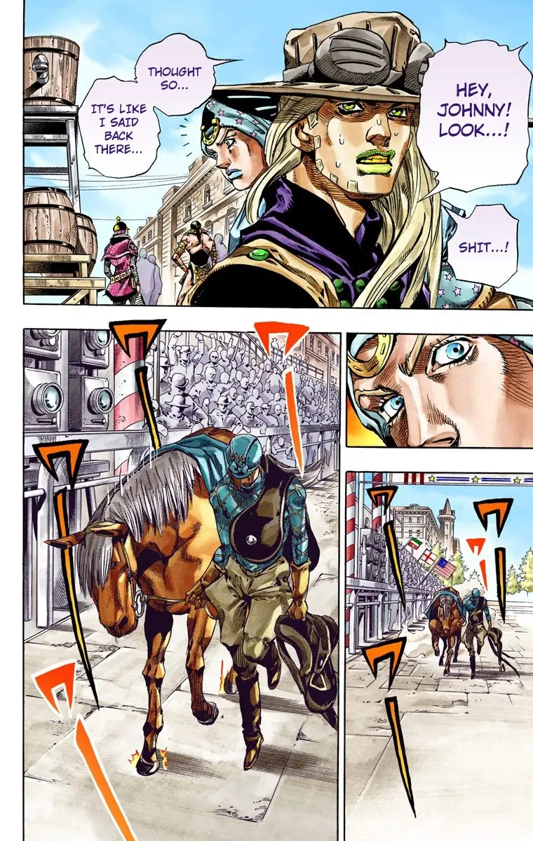 JoJo's Bizarre Adventure Steel Ball Run Colored Manga — Chapter 40 — Page 13