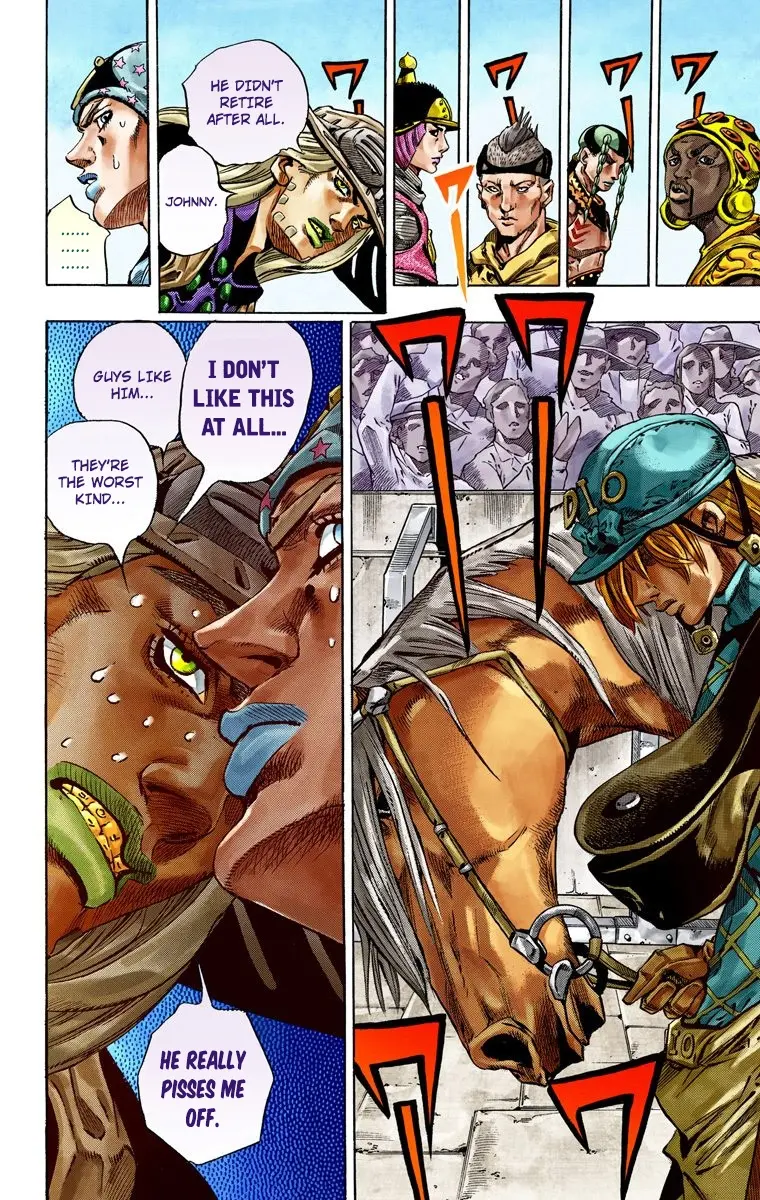 JoJo's Bizarre Adventure Steel Ball Run Colored Manga — Chapter 40 — Page 15