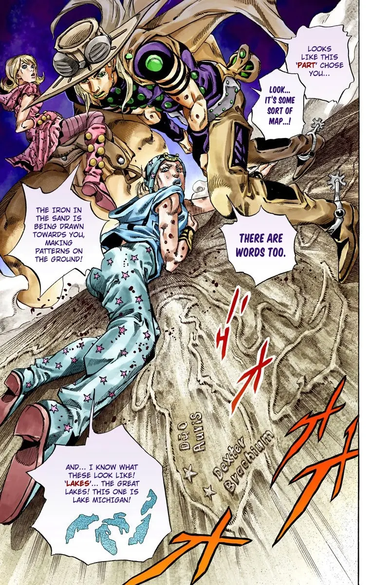 JoJo's Bizarre Adventure Steel Ball Run Colored Manga — Chapter 40 — Page 18