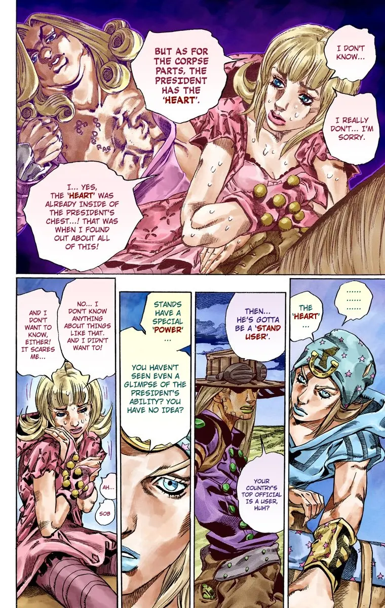 JoJo's Bizarre Adventure Steel Ball Run Colored Manga — Chapter 40 — Page 22