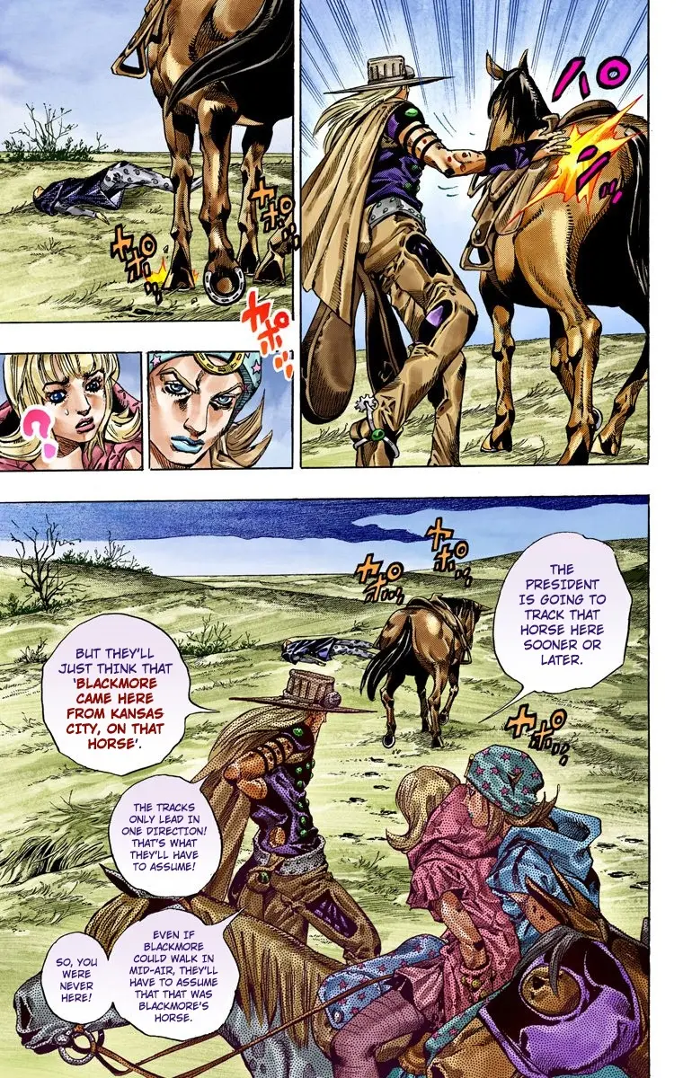 JoJo's Bizarre Adventure Steel Ball Run Colored Manga — Chapter 40 — Page 25