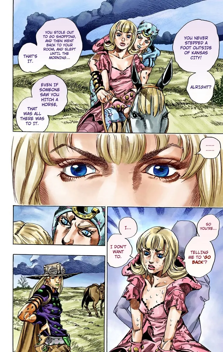 JoJo's Bizarre Adventure Steel Ball Run Colored Manga — Chapter 40 — Page 26