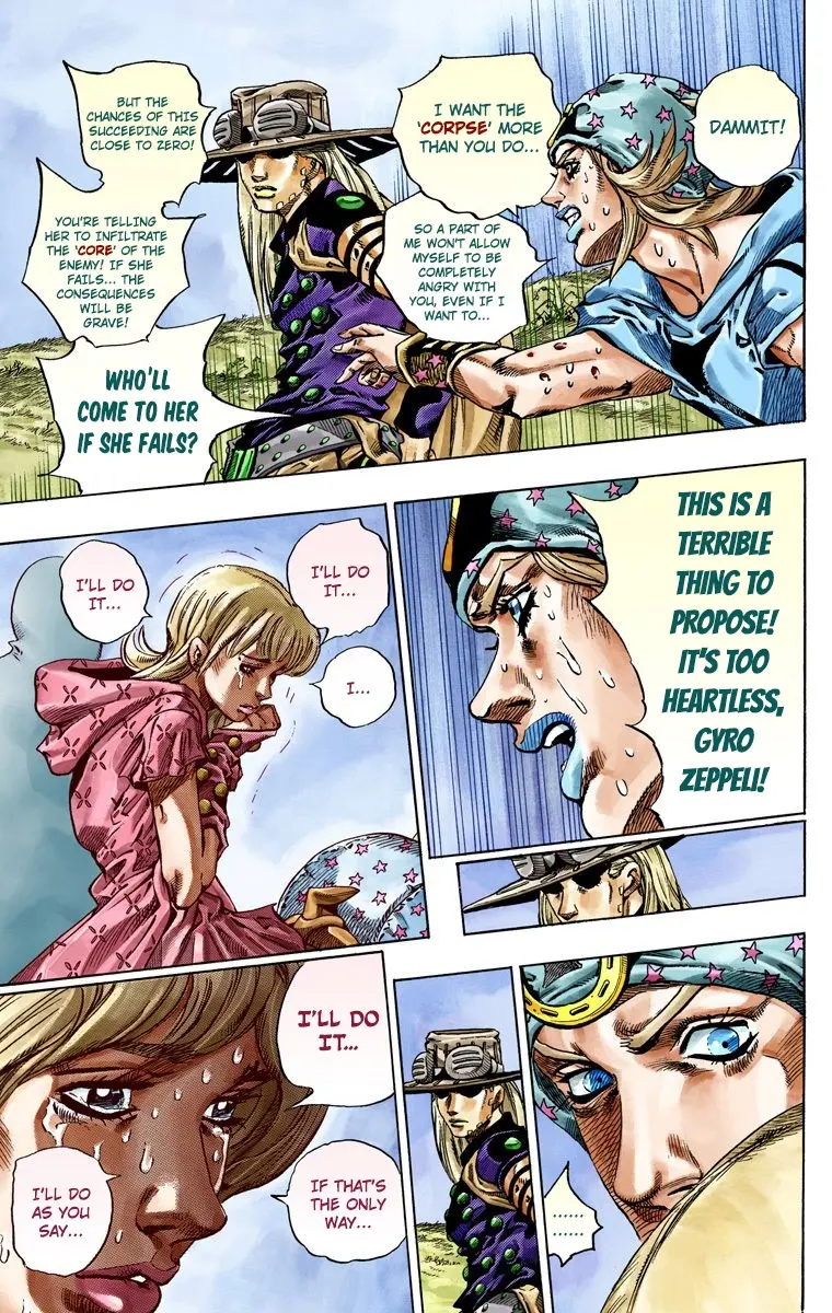 JoJo's Bizarre Adventure Steel Ball Run Colored Manga — Chapter 40 — Page 32
