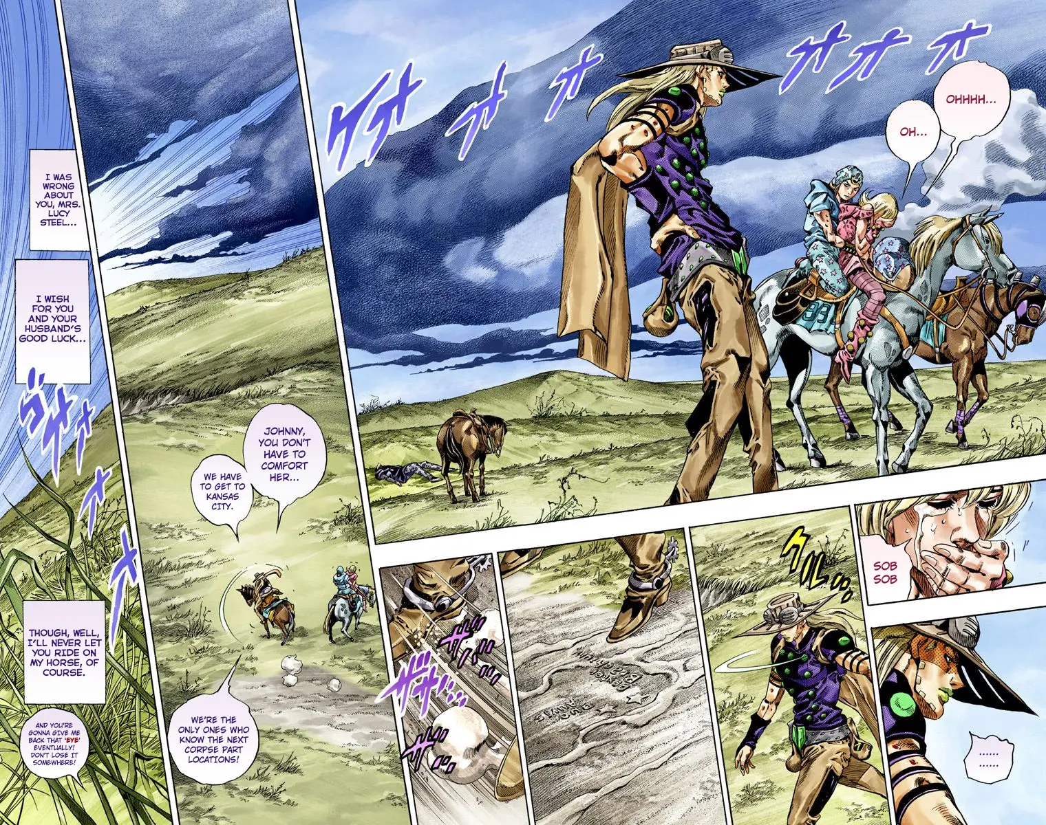 JoJo's Bizarre Adventure Steel Ball Run Colored Manga — Chapter 40 — Page 33