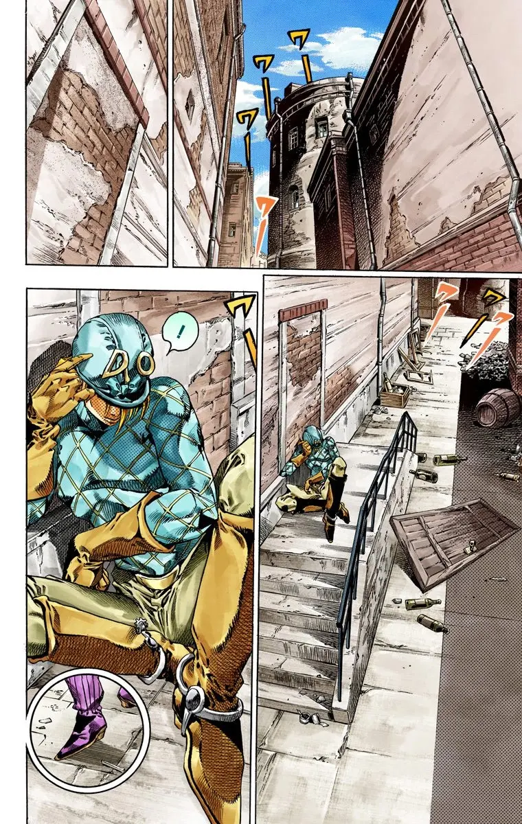 JoJo's Bizarre Adventure Steel Ball Run Colored Manga — Chapter 40 — Page 34