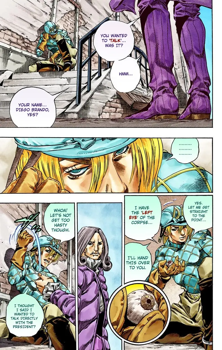 JoJo's Bizarre Adventure Steel Ball Run Colored Manga — Chapter 40 — Page 35