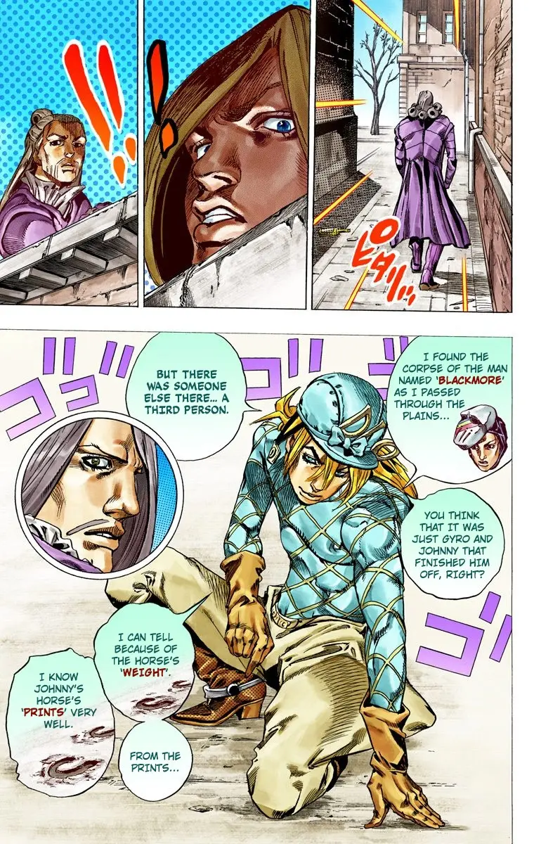 JoJo's Bizarre Adventure Steel Ball Run Colored Manga — Chapter 40 — Page 41