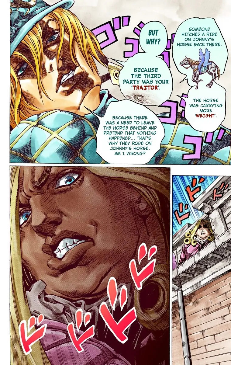 JoJo's Bizarre Adventure Steel Ball Run Colored Manga — Chapter 40 — Page 42