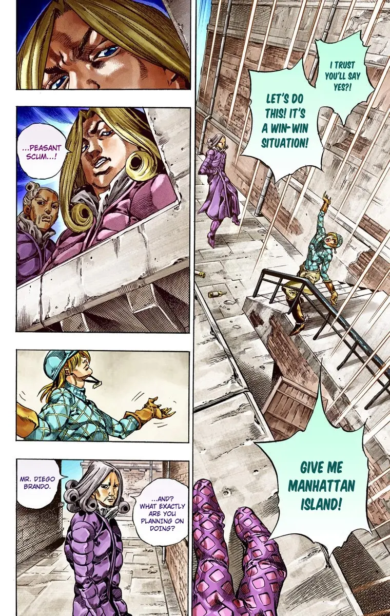 JoJo's Bizarre Adventure Steel Ball Run Colored Manga — Chapter 40 — Page 44