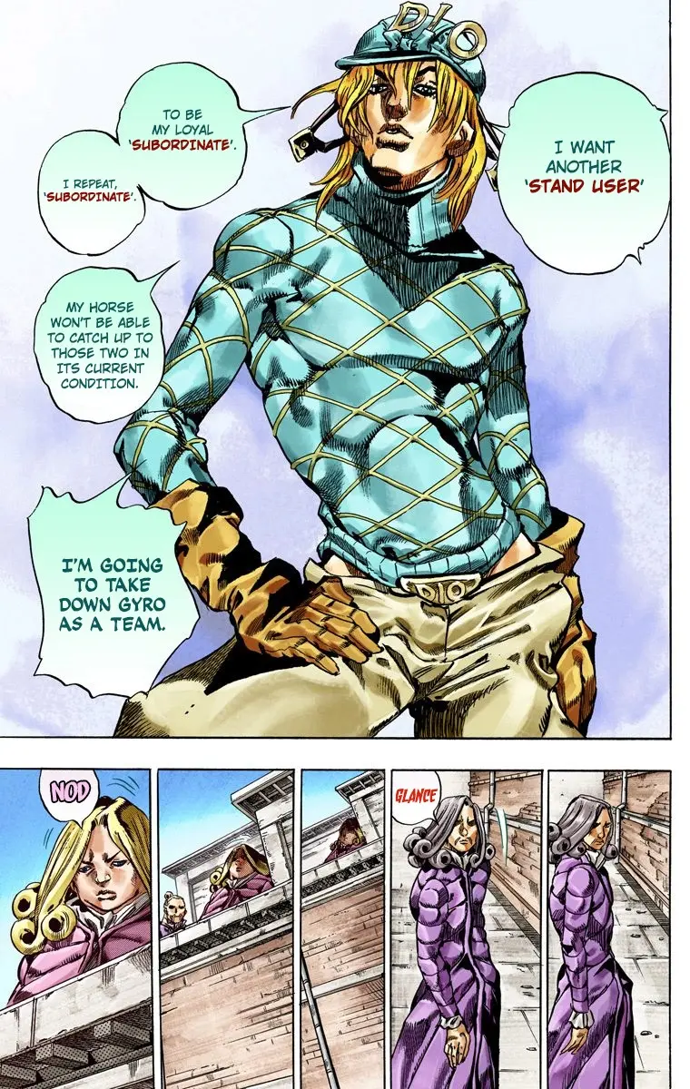JoJo's Bizarre Adventure Steel Ball Run Colored Manga — Chapter 40 — Page 45