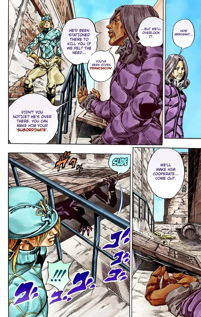 JoJo's Bizarre Adventure Steel Ball Run Colored Manga — Chapter 40 — Page 46