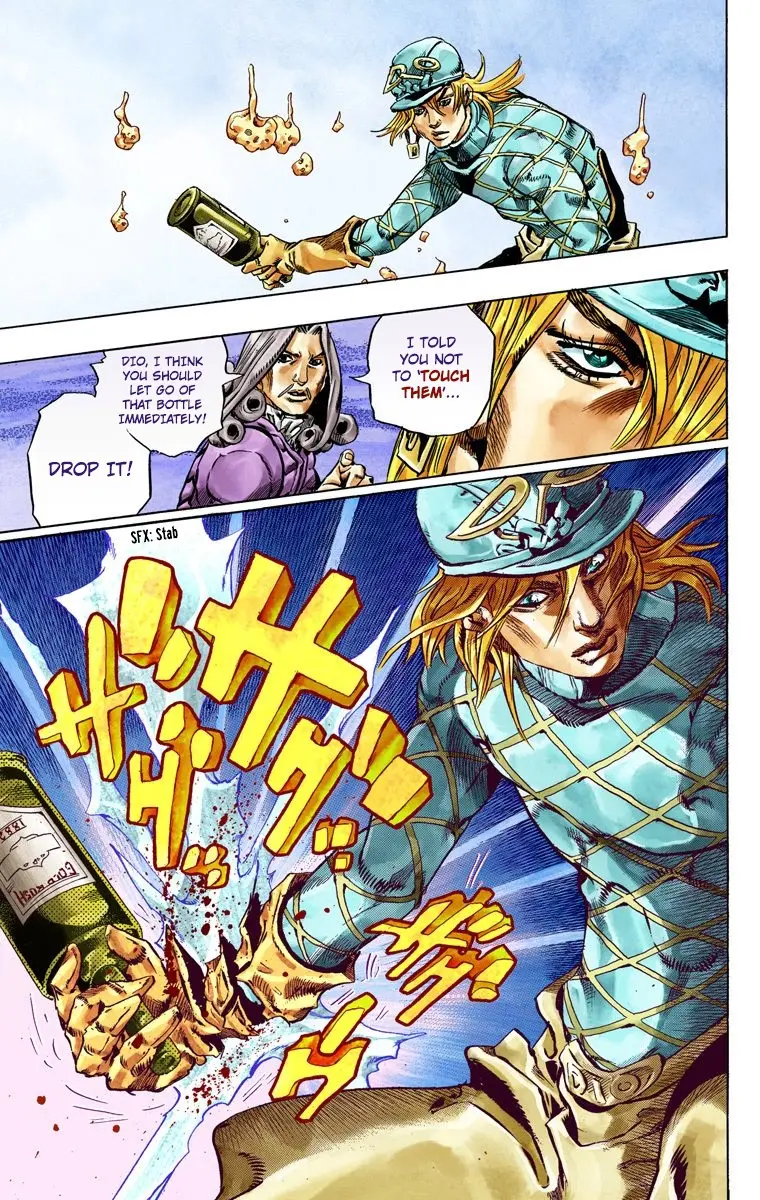 JoJo's Bizarre Adventure Steel Ball Run Colored Manga — Chapter 40 — Page 54