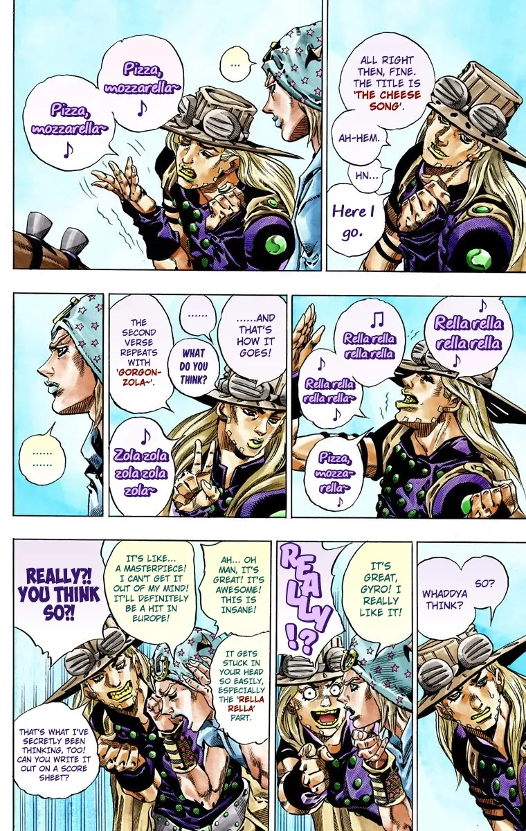 JoJo's Bizarre Adventure Steel Ball Run Colored Manga β Chapter 41 β Page 6