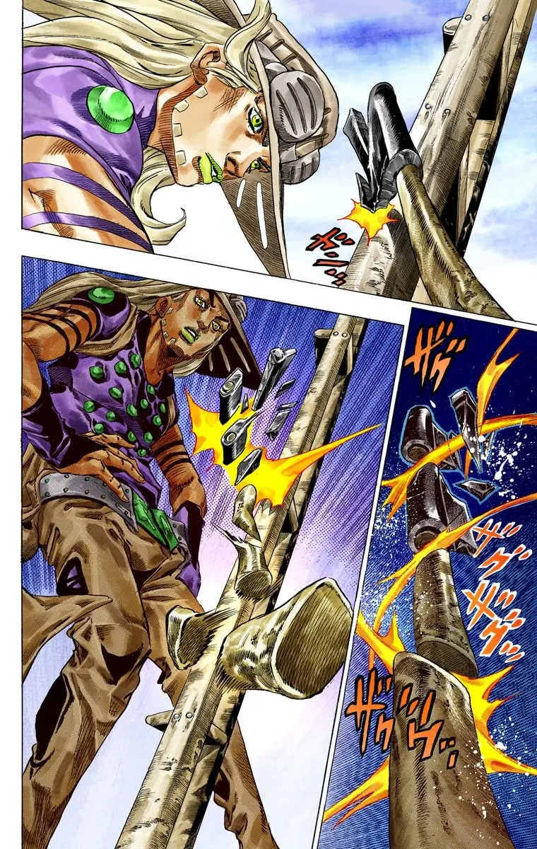 JoJo's Bizarre Adventure Steel Ball Run Colored Manga β Chapter 41 β Page 18
