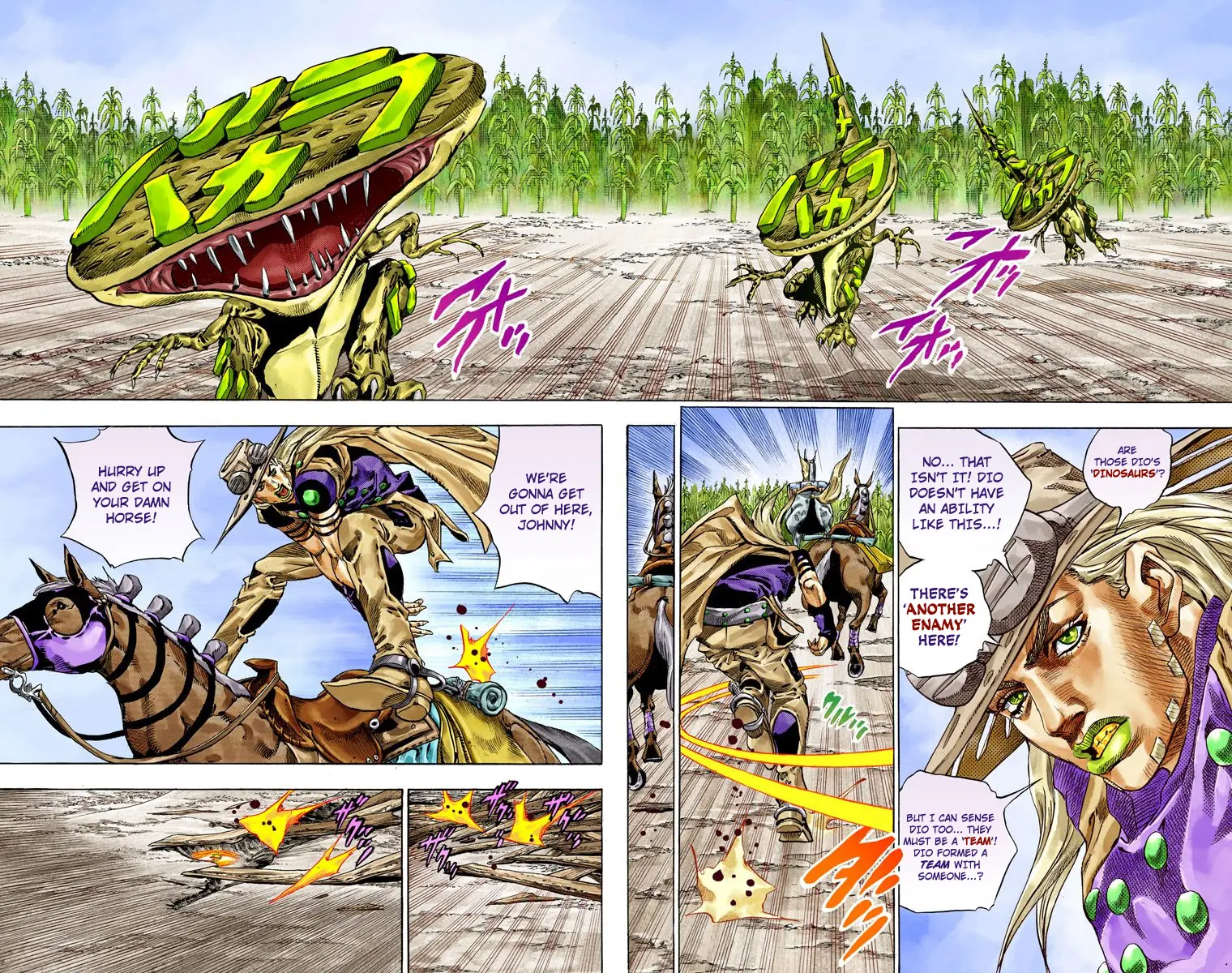 JoJo's Bizarre Adventure Steel Ball Run Colored Manga β Chapter 41 β Page 33