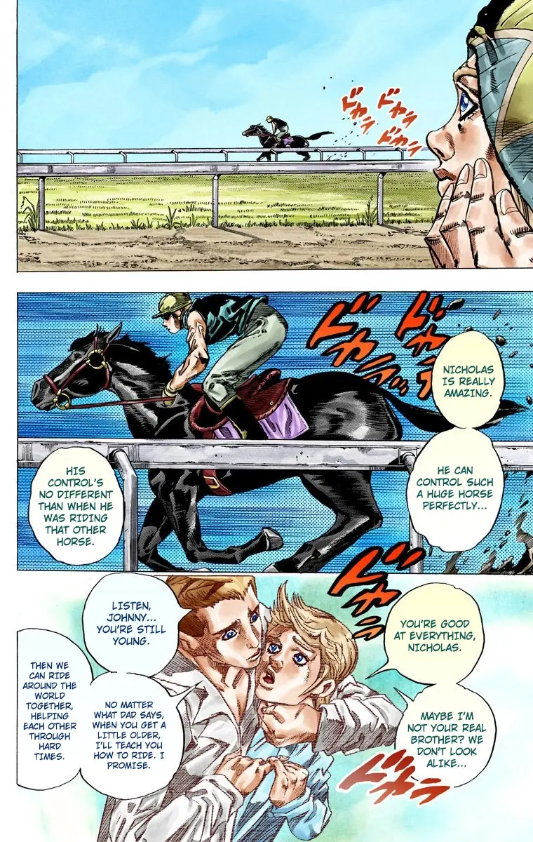 JoJo's Bizarre Adventure Steel Ball Run Colored Manga β Chapter 42 β Page 14