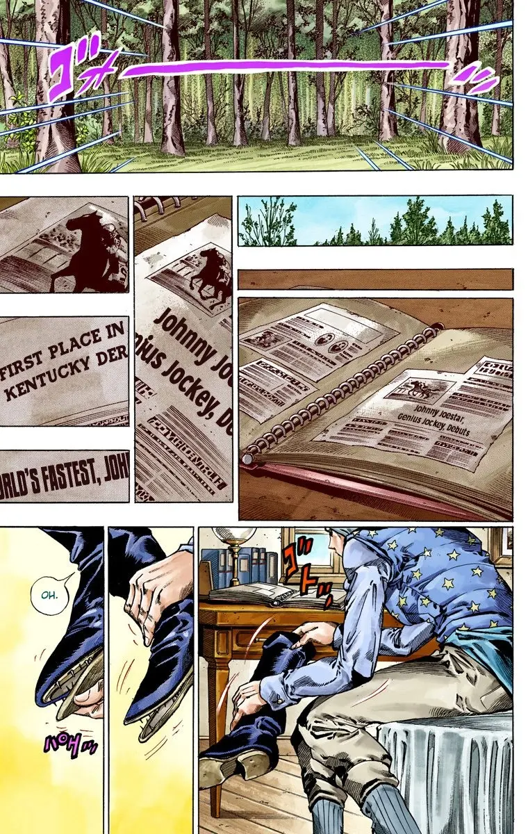 JoJo's Bizarre Adventure Steel Ball Run Colored Manga β Chapter 42 β Page 18
