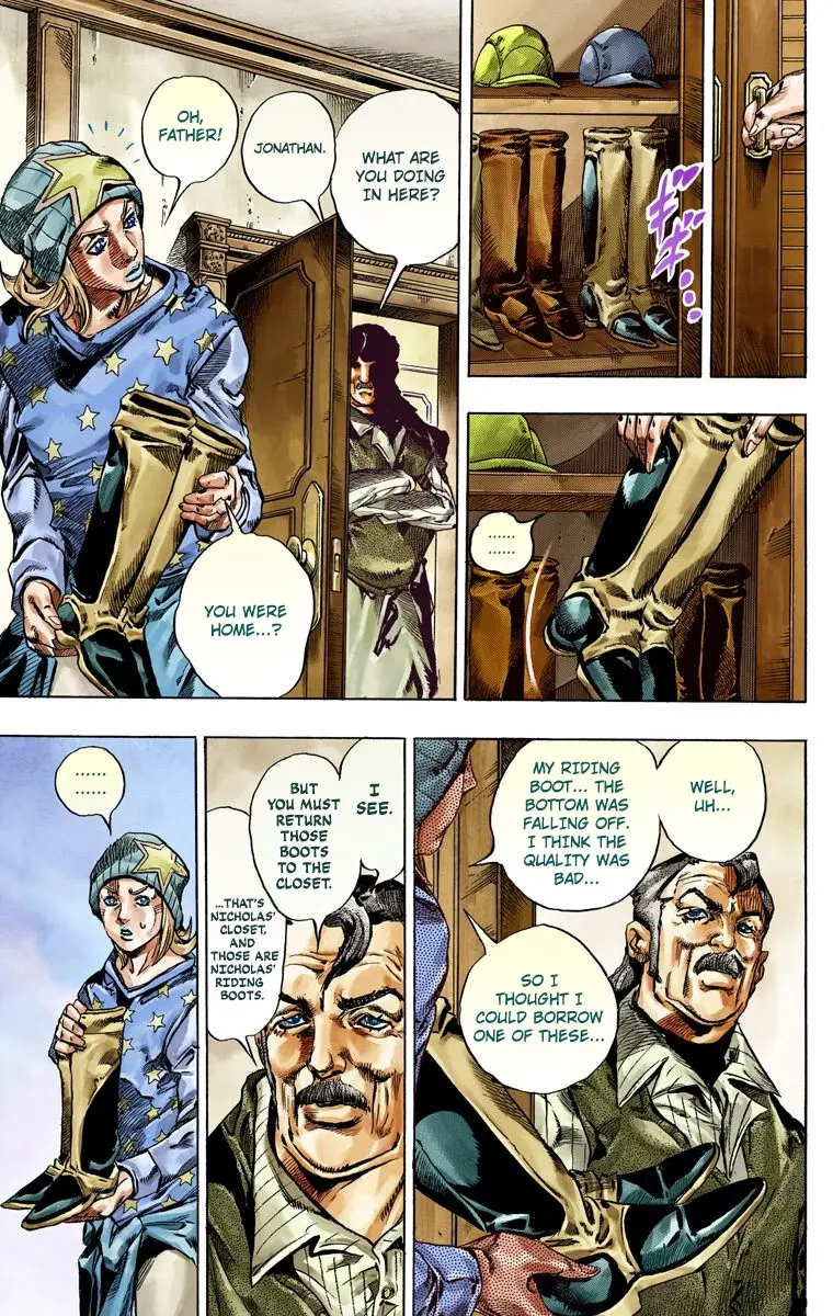 JoJo's Bizarre Adventure Steel Ball Run Colored Manga β Chapter 42 β Page 20