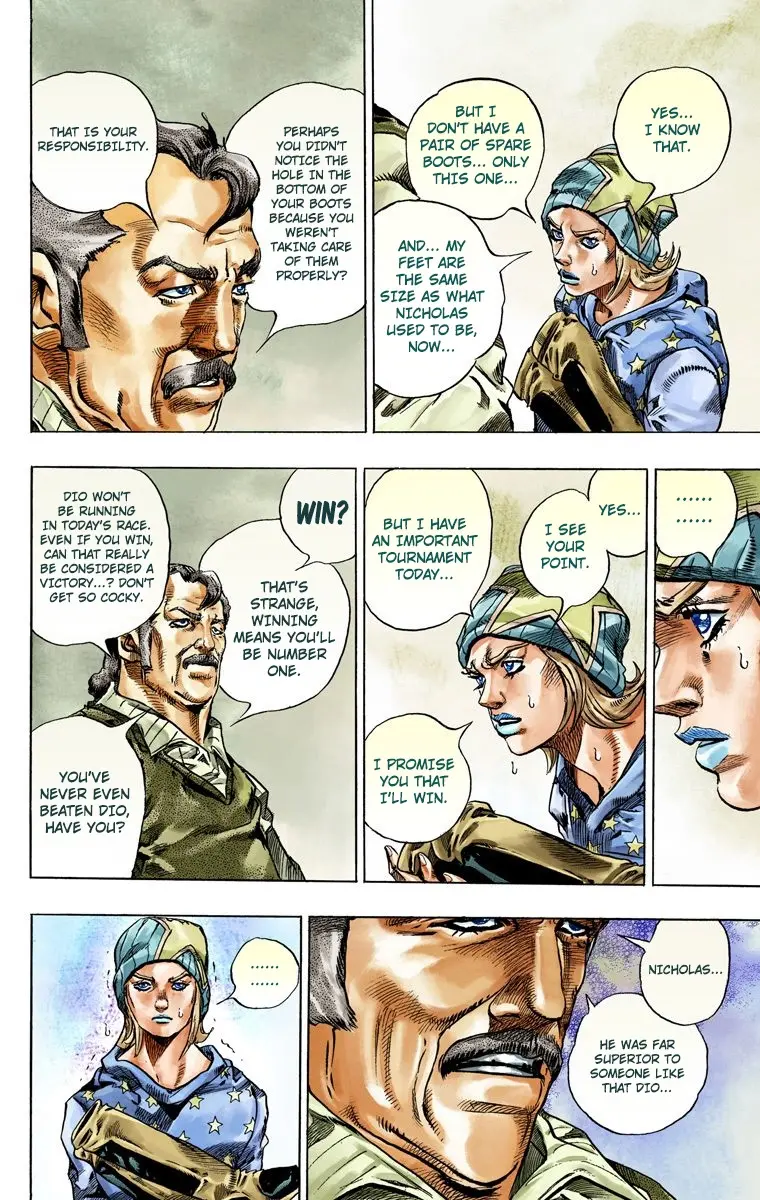 JoJo's Bizarre Adventure Steel Ball Run Colored Manga β Chapter 42 β Page 21