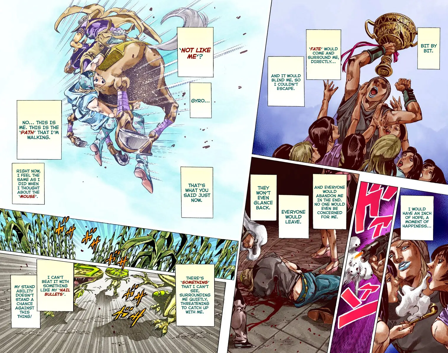 JoJo's Bizarre Adventure Steel Ball Run Colored Manga β Chapter 42 β Page 29