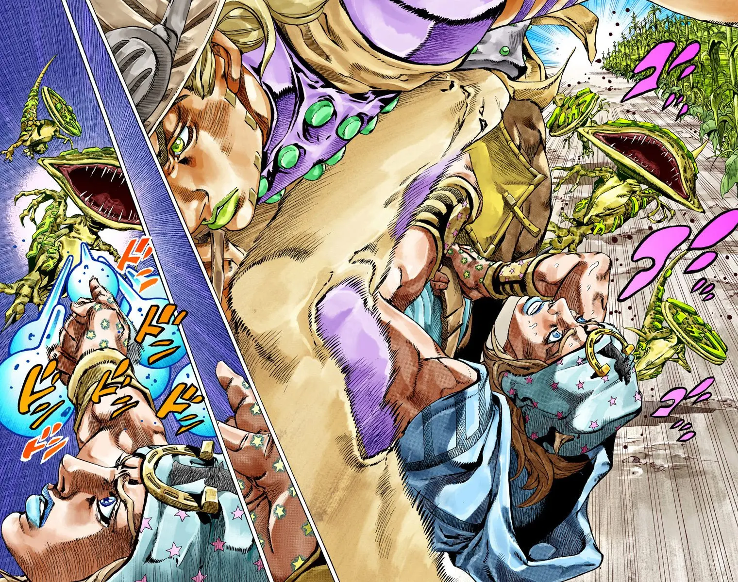 JoJo's Bizarre Adventure Steel Ball Run Colored Manga β Chapter 42 β Page 30