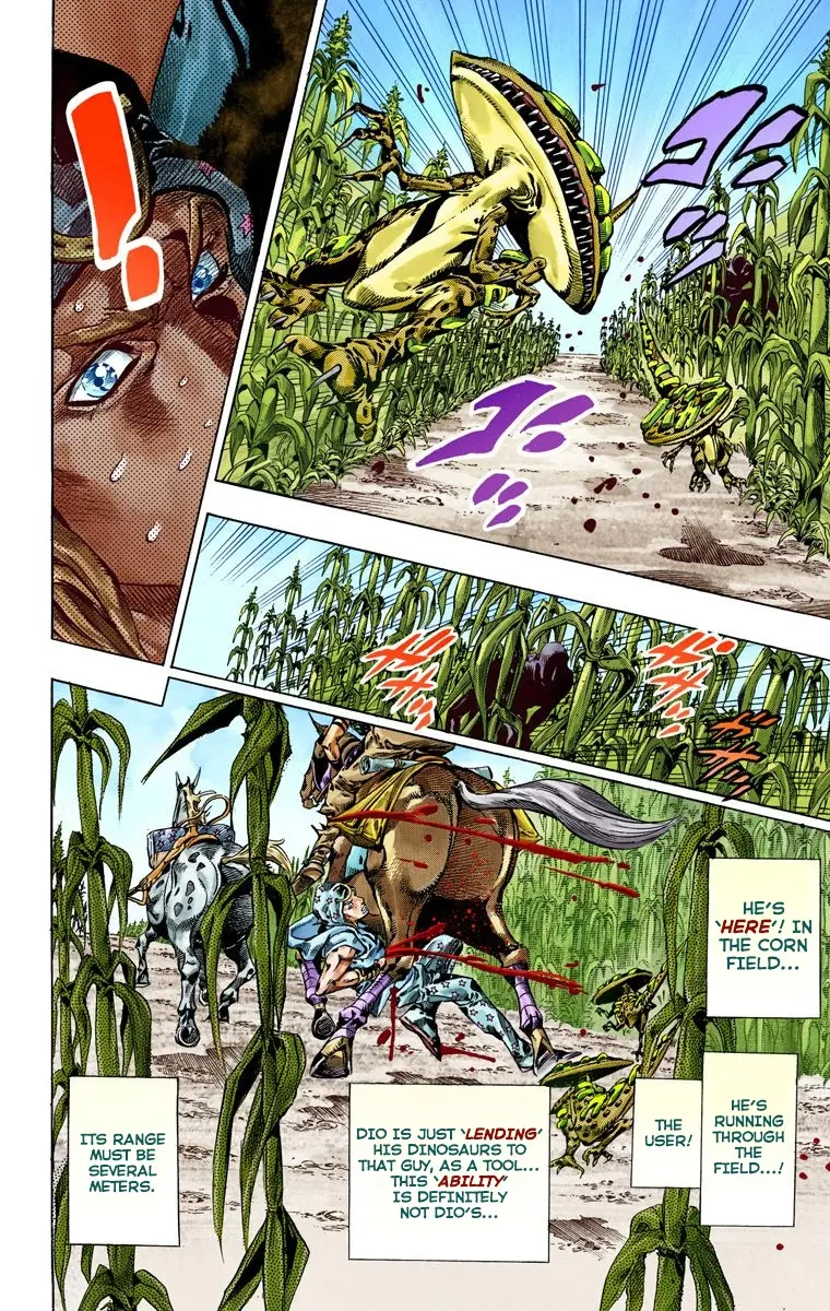 JoJo's Bizarre Adventure Steel Ball Run Colored Manga β Chapter 42 β Page 33