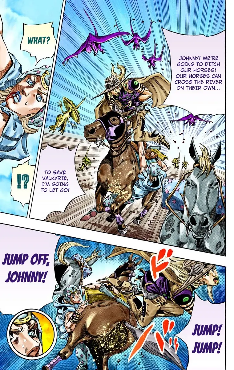 JoJo's Bizarre Adventure Steel Ball Run Colored Manga β Chapter 42 β Page 37