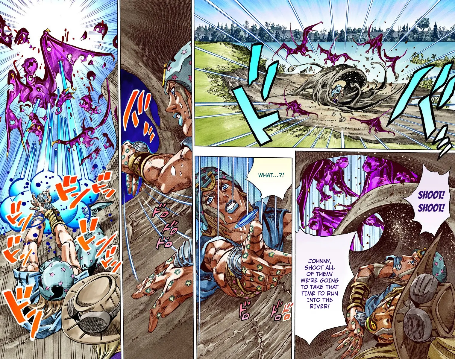 JoJo's Bizarre Adventure Steel Ball Run Colored Manga β Chapter 43 β Page 15