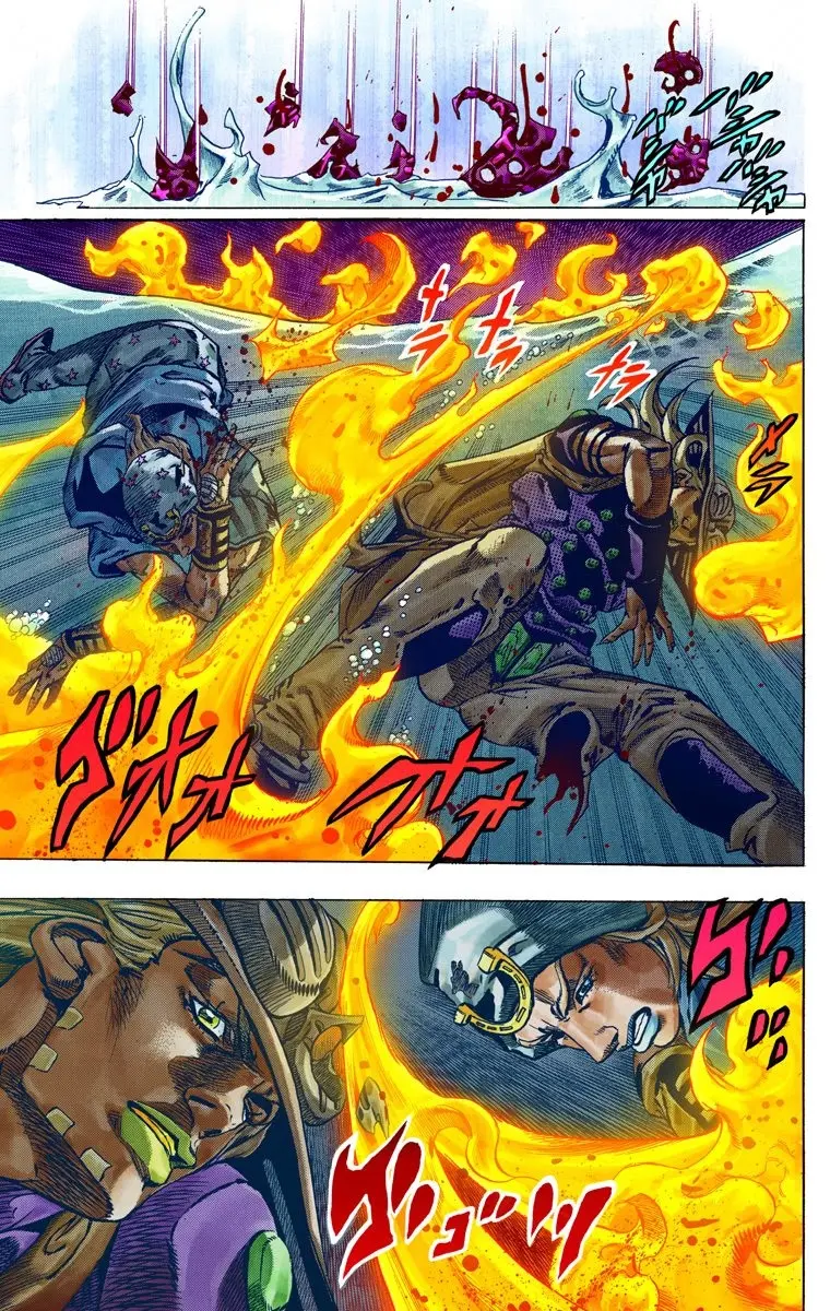 JoJo's Bizarre Adventure Steel Ball Run Colored Manga β Chapter 43 β Page 17
