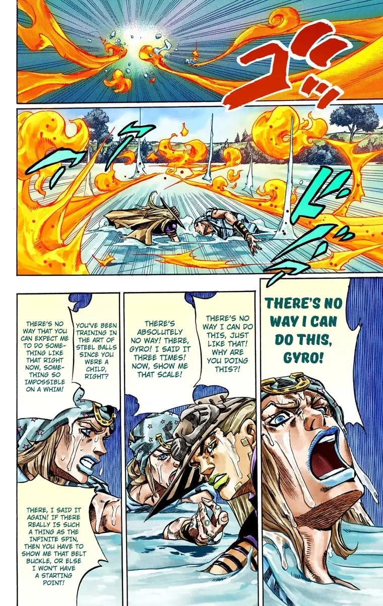 JoJo's Bizarre Adventure Steel Ball Run Colored Manga β Chapter 43 β Page 18