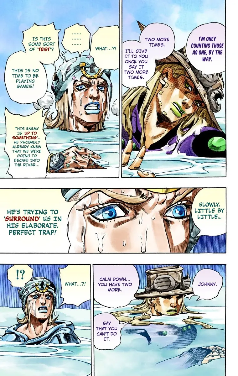 JoJo's Bizarre Adventure Steel Ball Run Colored Manga β Chapter 43 β Page 19