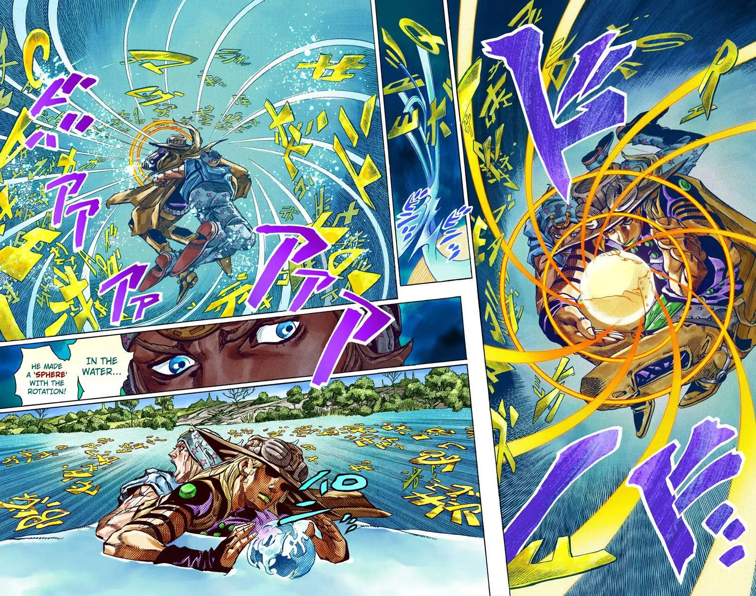 JoJo's Bizarre Adventure Steel Ball Run Colored Manga β Chapter 43 β Page 33