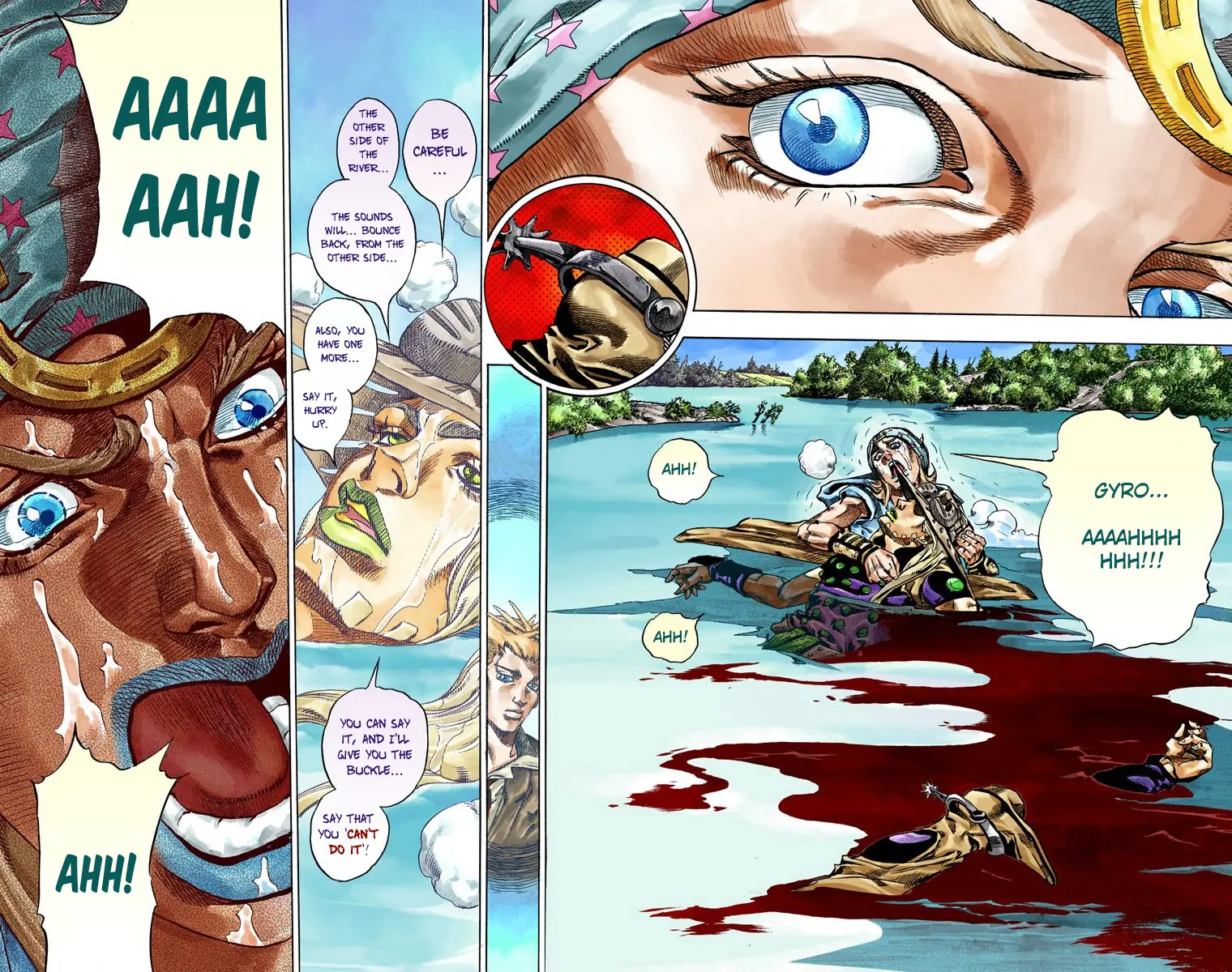 JoJo's Bizarre Adventure Steel Ball Run Colored Manga β Chapter 43 β Page 35