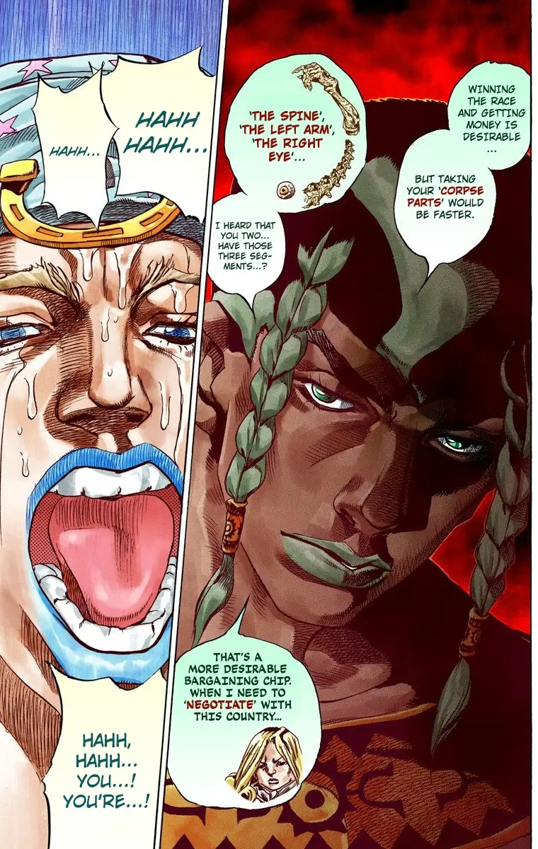 JoJo's Bizarre Adventure Steel Ball Run Colored Manga β Chapter 43 β Page 39