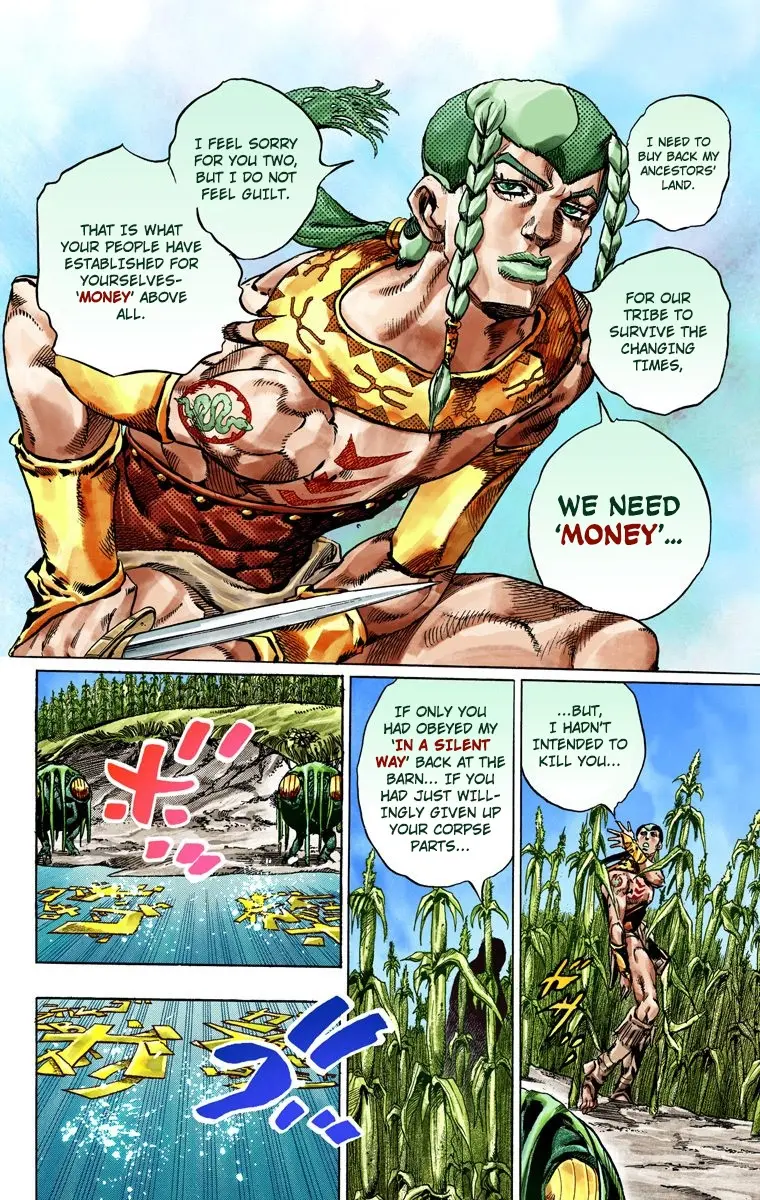 JoJo's Bizarre Adventure Steel Ball Run Colored Manga β Chapter 43 β Page 40