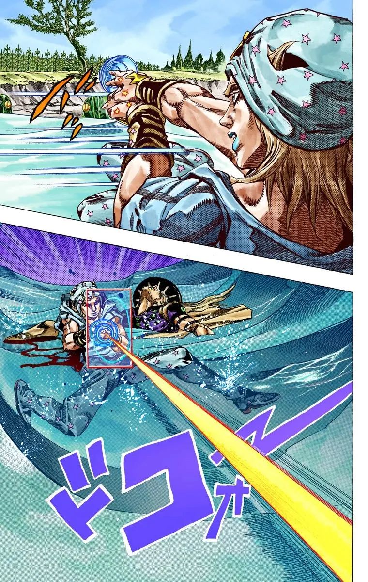 JoJo's Bizarre Adventure Steel Ball Run Colored Manga β Chapter 44 β Page 6