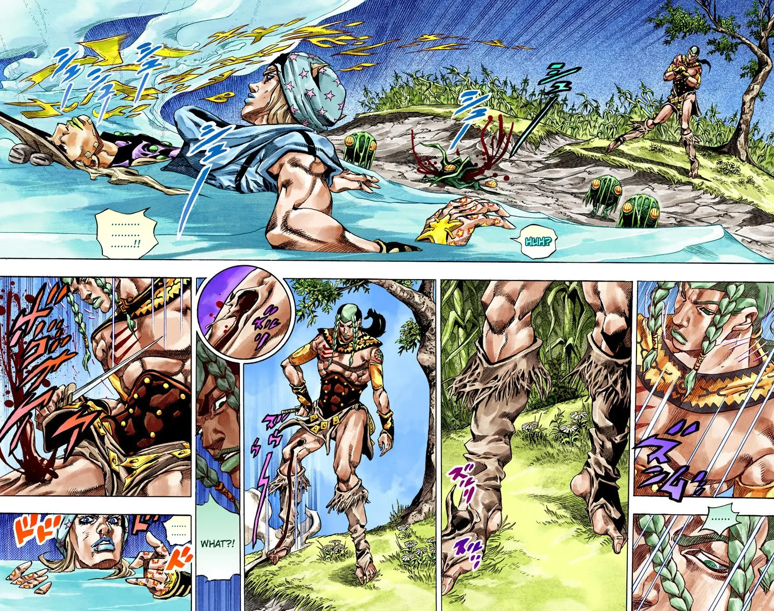 JoJo's Bizarre Adventure Steel Ball Run Colored Manga β Chapter 44 β Page 13