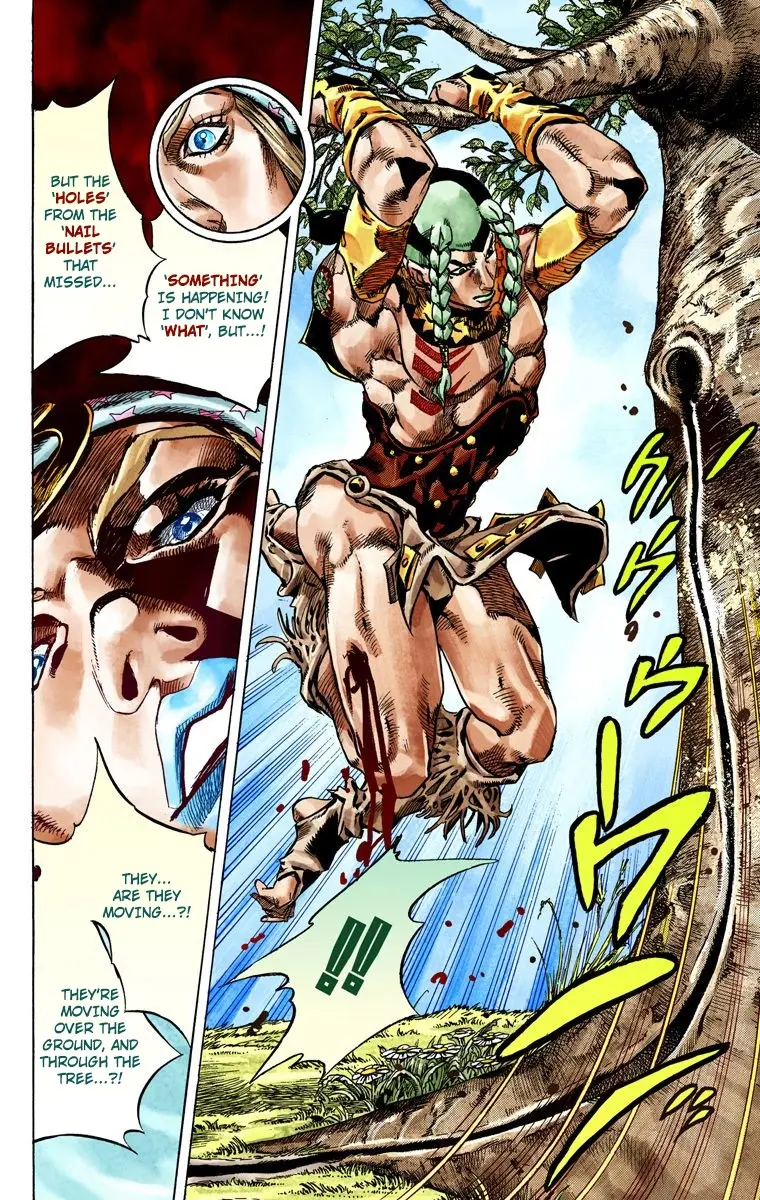 JoJo's Bizarre Adventure Steel Ball Run Colored Manga β Chapter 44 β Page 16