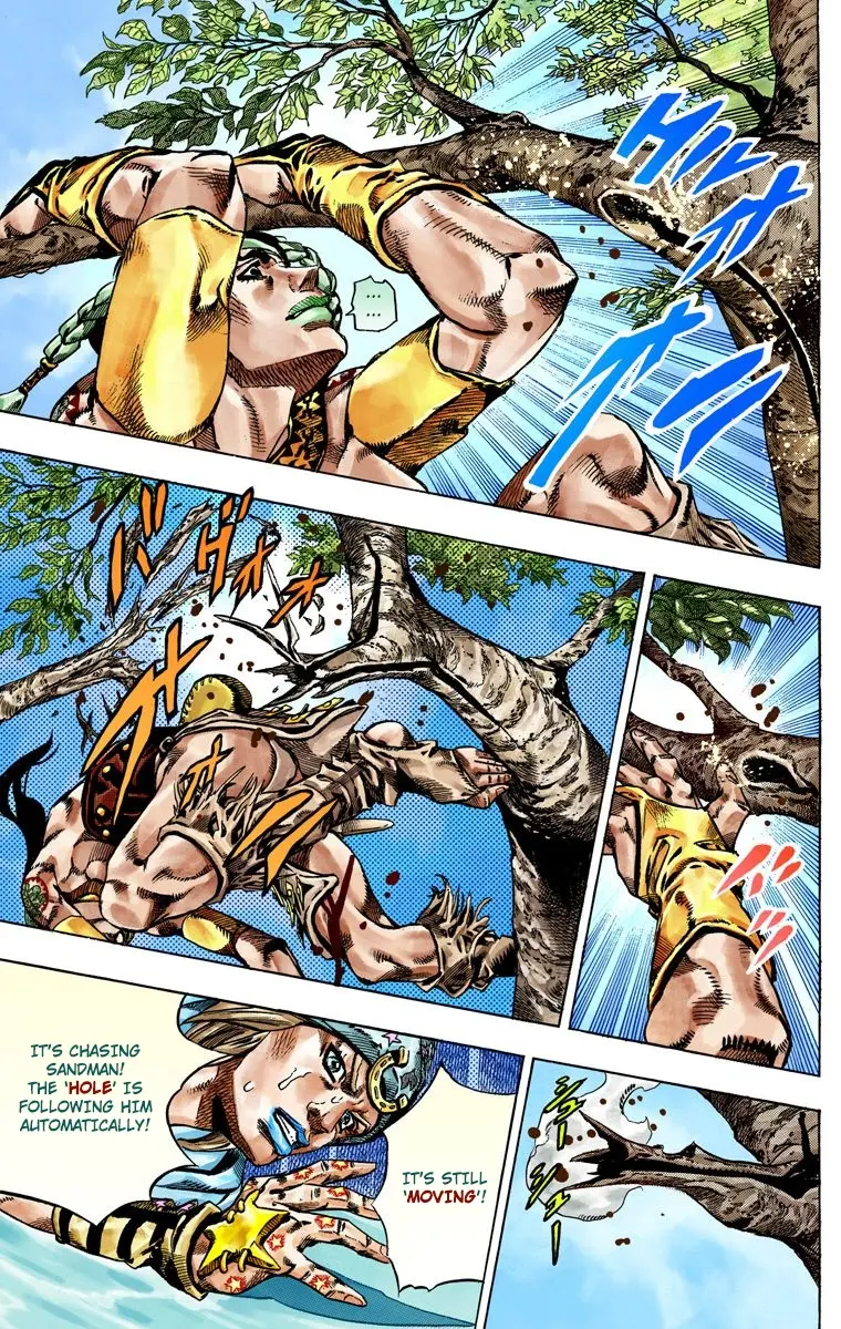 JoJo's Bizarre Adventure Steel Ball Run Colored Manga β Chapter 44 β Page 17