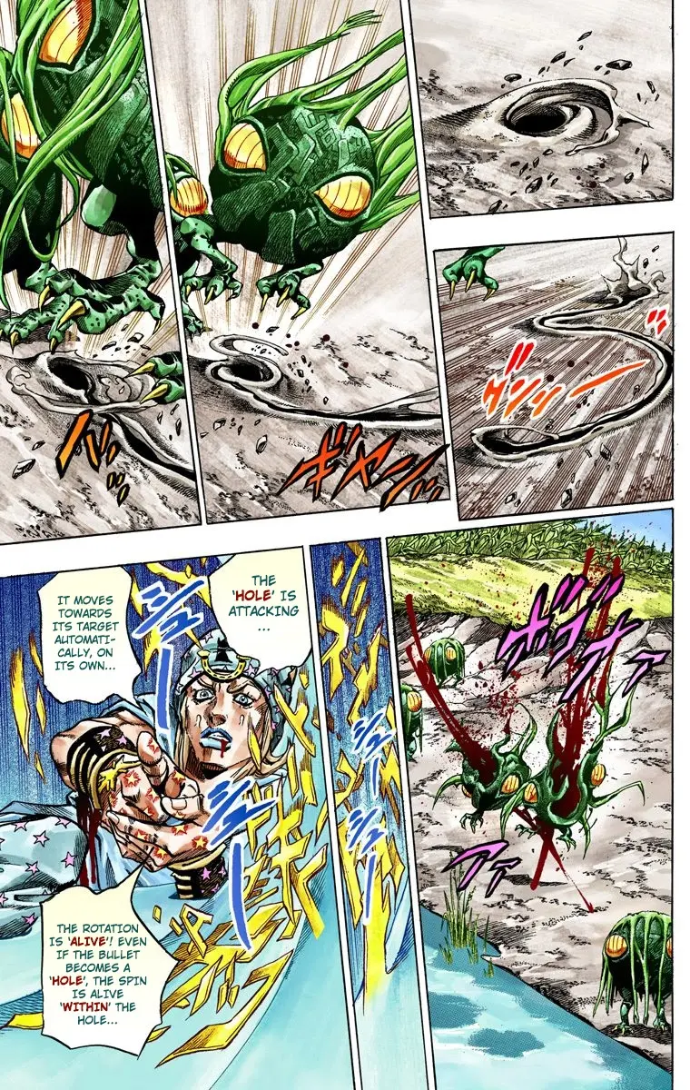 JoJo's Bizarre Adventure Steel Ball Run Colored Manga β Chapter 44 β Page 19