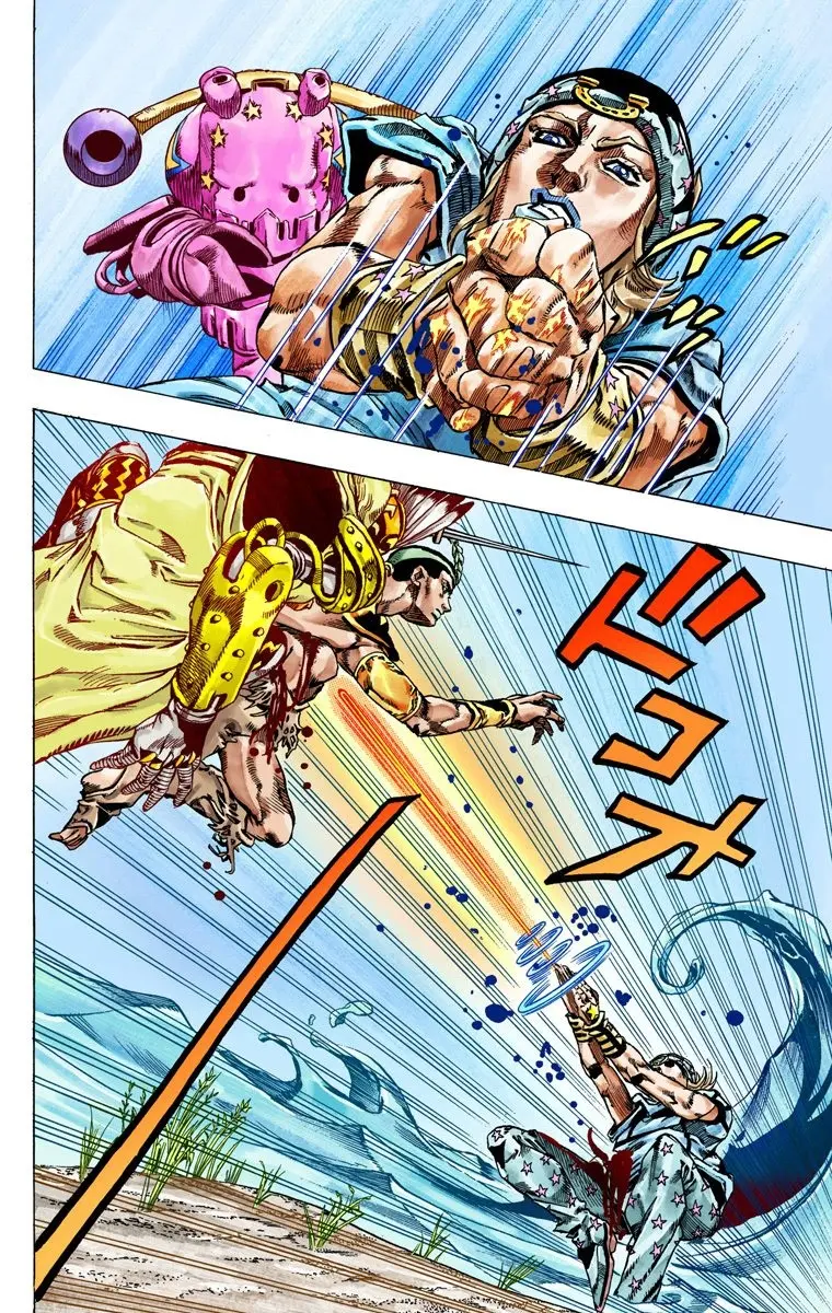JoJo's Bizarre Adventure Steel Ball Run Colored Manga β Chapter 44 β Page 25