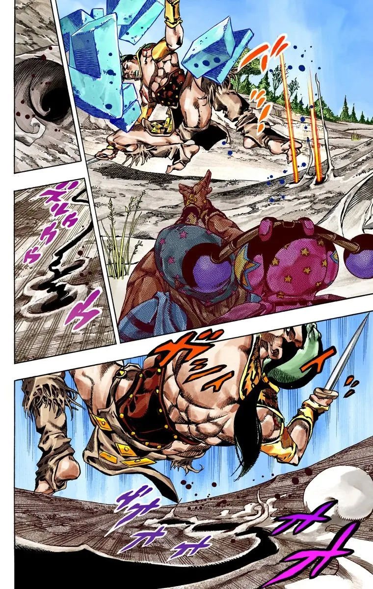 JoJo's Bizarre Adventure Steel Ball Run Colored Manga β Chapter 44 β Page 27