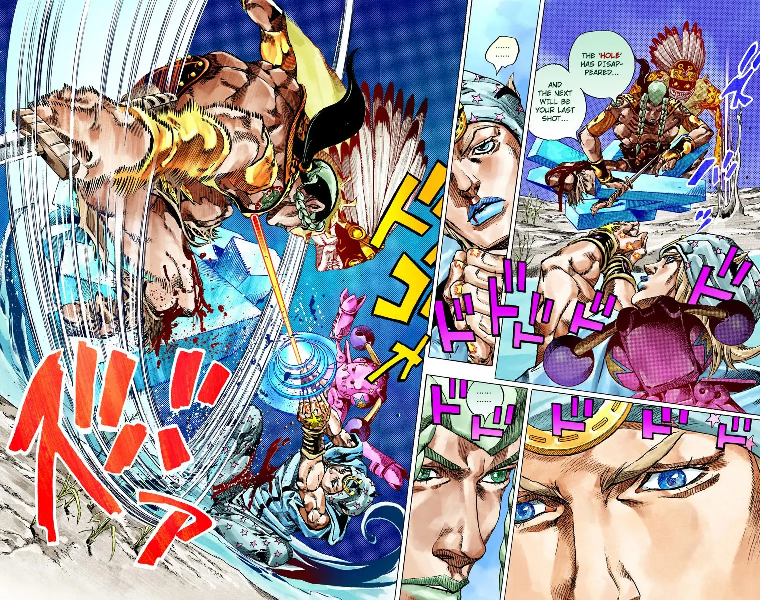 JoJo's Bizarre Adventure Steel Ball Run Colored Manga β Chapter 44 β Page 30