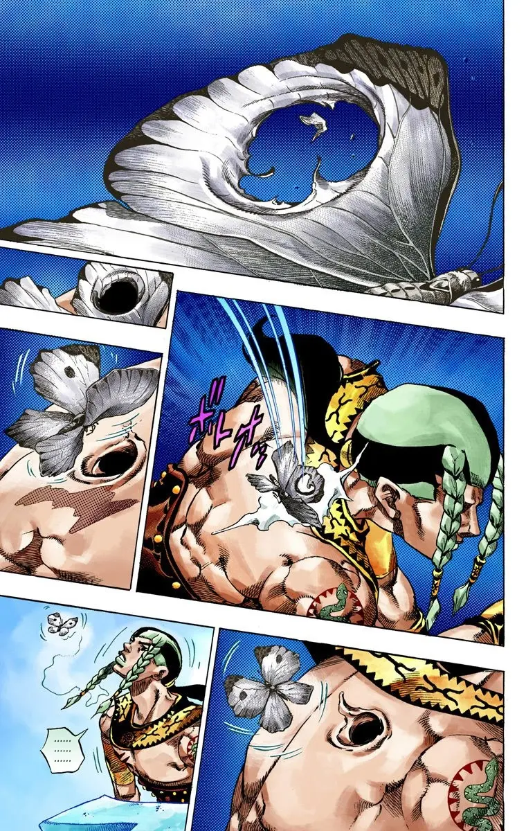 JoJo's Bizarre Adventure Steel Ball Run Colored Manga β Chapter 44 β Page 32